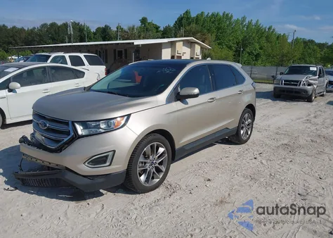 2018 Ford Edge Titanium from USA, damaged, VIN 2FMPK4K84JBB93204